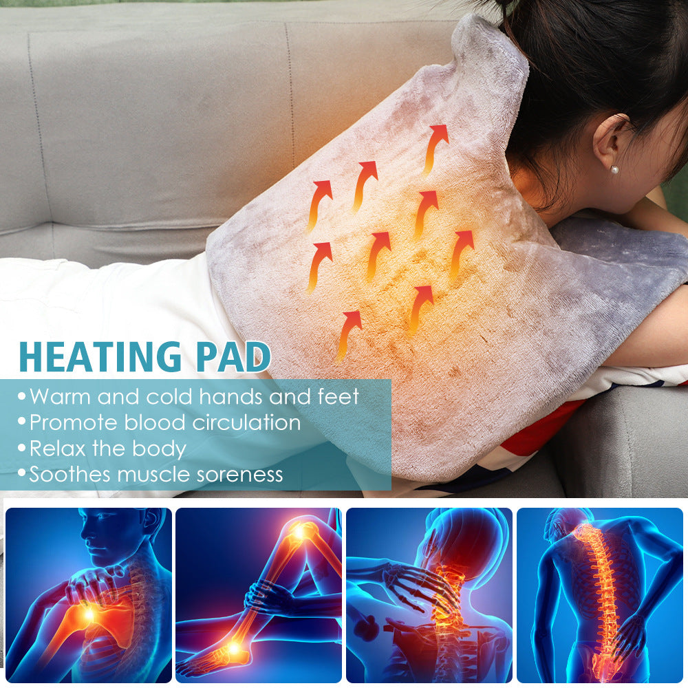 3 Speed Intelligent Electric Heating Shawl Blanket Removable And Washable Shoulder And Neck Heating Pad Winter Shoulder Pads Warm Waistcoat