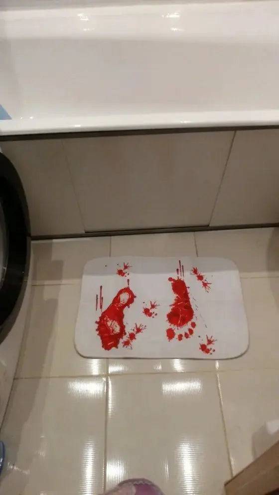Bloody Footprint mat - Lamiiche