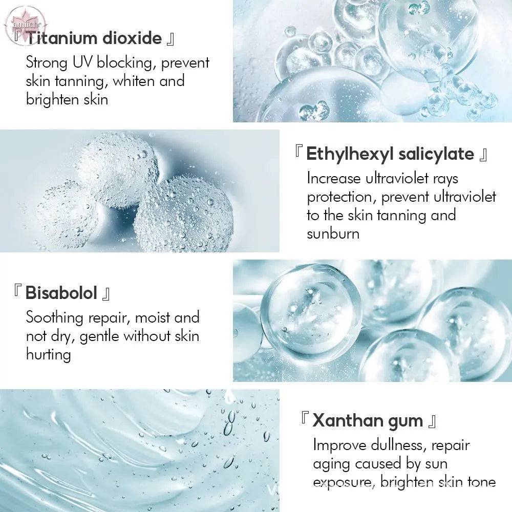 VIBRANT GLAMOUR Kiehl's Protection Cream 50+ Sunscreen Whitening VG-MB009 - Lamiiche