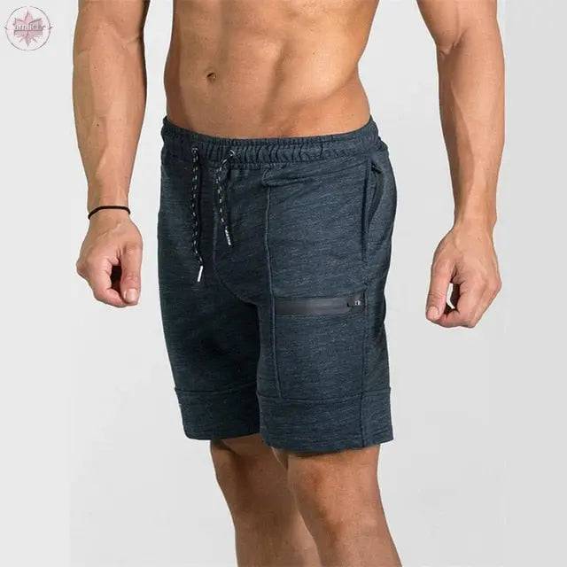 Summer GYM Shorts Men Fitness Running Sport Shorts Men Crossfit Bodybuilding Short Pants Sweatpants Workout Beach Shorts Men - Lamiiche