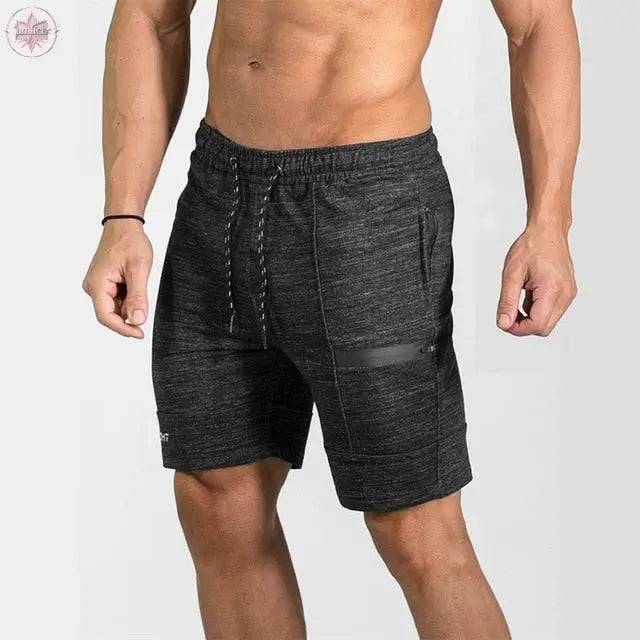 Summer GYM Shorts Men Fitness Running Sport Shorts Men Crossfit Bodybuilding Short Pants Sweatpants Workout Beach Shorts Men - Lamiiche