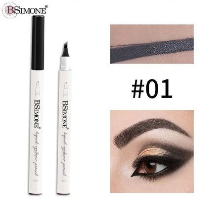 BSIMONE Four-Pronged Eyebrow Pencil For Makeup Artists Waterproof Non-Smudging Natural Three-Dimensional Eyebrow Pencil - Lamiiche