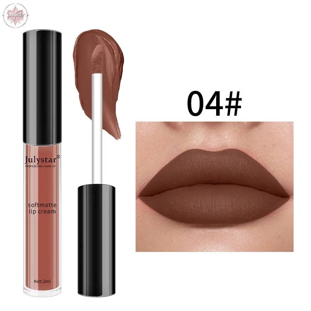 Christmas Makeup Powder Mist Matte Candy Lip Glaze Matte Long Lasting Moisturizing Liquid Lipstick - Lamiiche