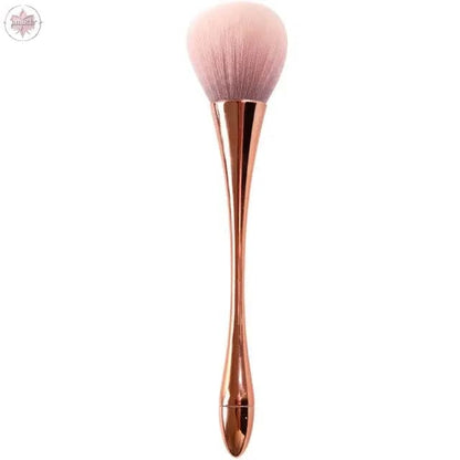 Flower Nail Brush For Manicure Rose Nail Art Brush Nail Accesories Tools Popular Round Small Gel polish Dust Cleaning Brushes - Lamiiche