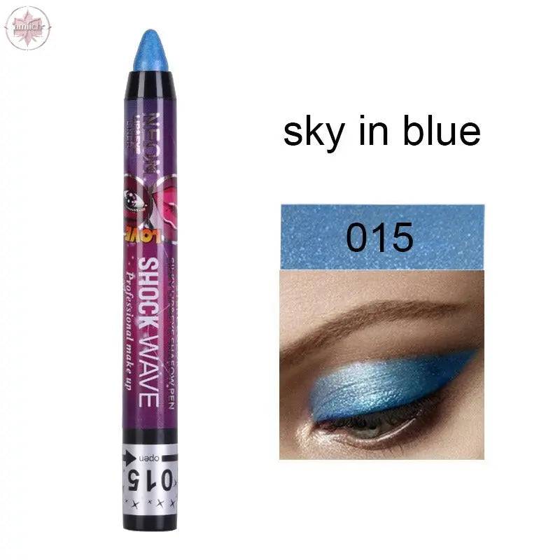 KISS SUSY 36 color eye shadow pencil stick lip pencil 2 in 1 is not easy to smudge - Lamiiche