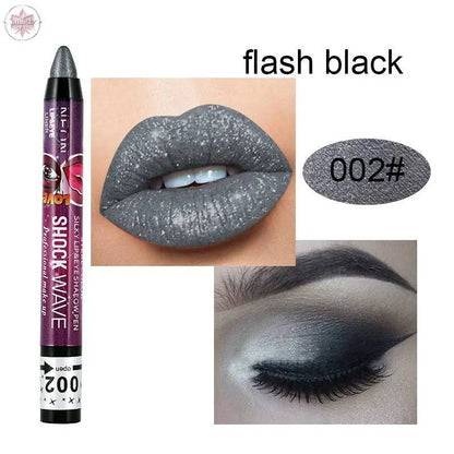 KISS SUSY 36 color eye shadow pencil stick lip pencil 2 in 1 is not easy to smudge - Lamiiche