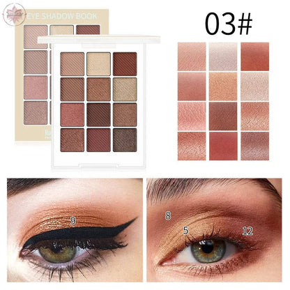 Romantic Beauty Makeup For Eye Ins Hot Sale Eye Shadow Disk 12 Color Eye Shadow - Lamiiche