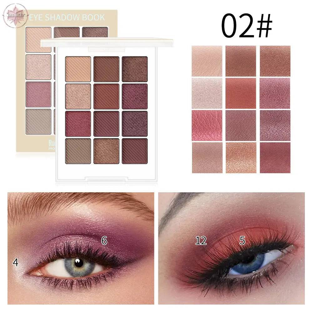 Romantic Beauty Makeup For Eye Ins Hot Sale Eye Shadow Disk 12 Color Eye Shadow - Lamiiche