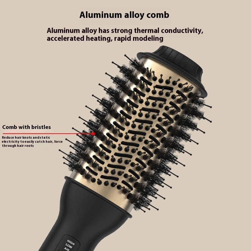 Wet And Dry Anion Hot Air Comb Volume Straight Hair Fluffy Shape Hot Air Comb