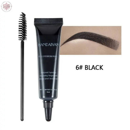 Handaiyan Styled Eyebrow Gel Waterproof and Non Halogenic Liquid Eyebrow Dyeing Cream Wild Eyebrow Holder - Lamiiche