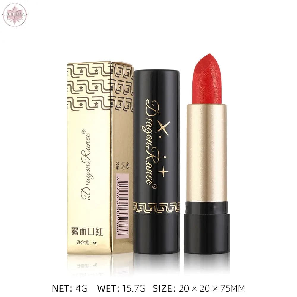 Gilt Pearlescent Dragon Fruit Peach Pink Lipstick Slightly Flashing Lipstick Moisturizing And Shining With Fine Flashing Bean Paste Mermaid - Lamiiche