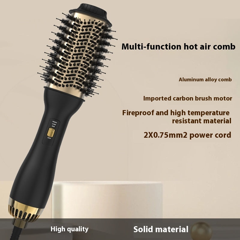 Wet And Dry Anion Hot Air Comb Volume Straight Hair Fluffy Shape Hot Air Comb