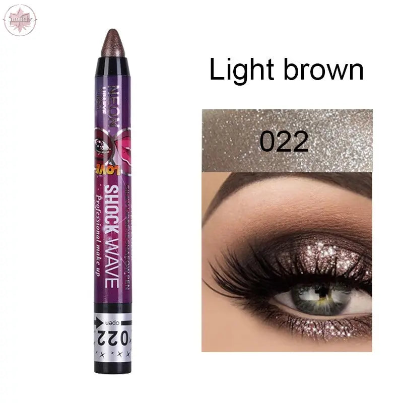 KISS SUSY 36 color eye shadow pencil stick lip pencil 2 in 1 is not easy to smudge  Lamiiche