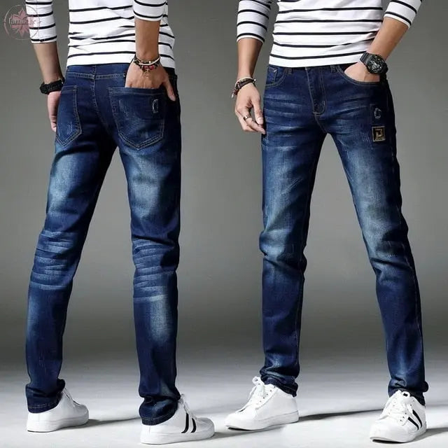 Denim Skinny Jeans Distressed Men Spring Autumn Clothing Good Quality  Lamiiche