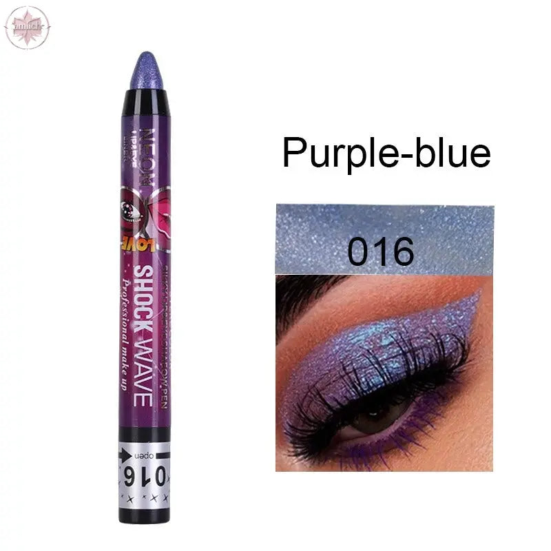 KISS SUSY 36 color eye shadow pencil stick lip pencil 2 in 1 is not easy to smudge  Lamiiche