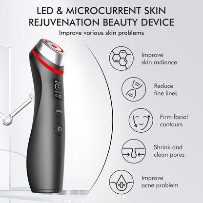 Color Light Import Micro Current Vibration Massager