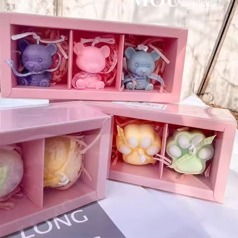 Sweet Strawberry Candle Set