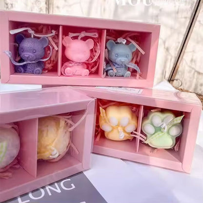 Sweet Strawberry Candle Set