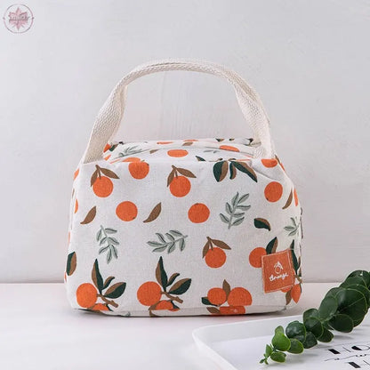 Insulated bag with thick aluminum foil, insulated lunch box bag with zipper, rice bag, meal bag, lunch box bag  Lamiiche