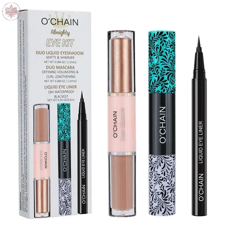 O'CHAI NMascara, long, thick, curling eyeliner, ultra-fine waterproof, non-smudge liquid eyeshadow  Lamiiche