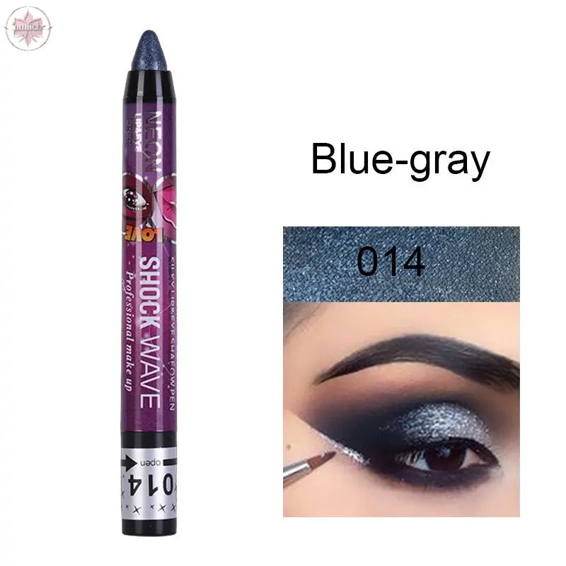 KISS SUSY 36 color eye shadow pencil stick lip pencil 2 in 1 is not easy to smudge  Lamiiche