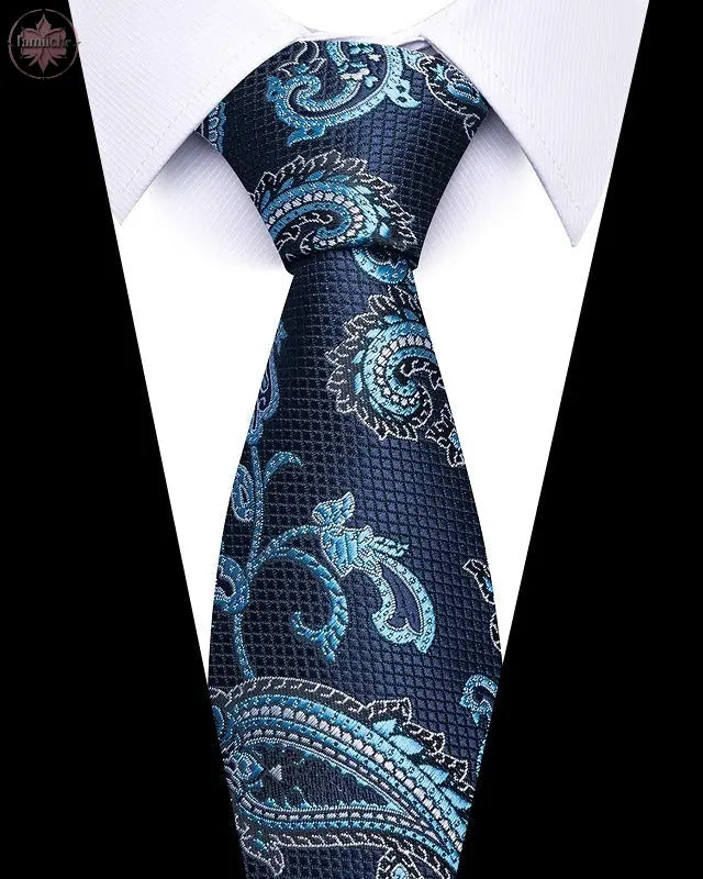 Men's 8cm Business Professional Striped Tie Wedding Suit Accessories Polyester Tie Men  Lamiiche