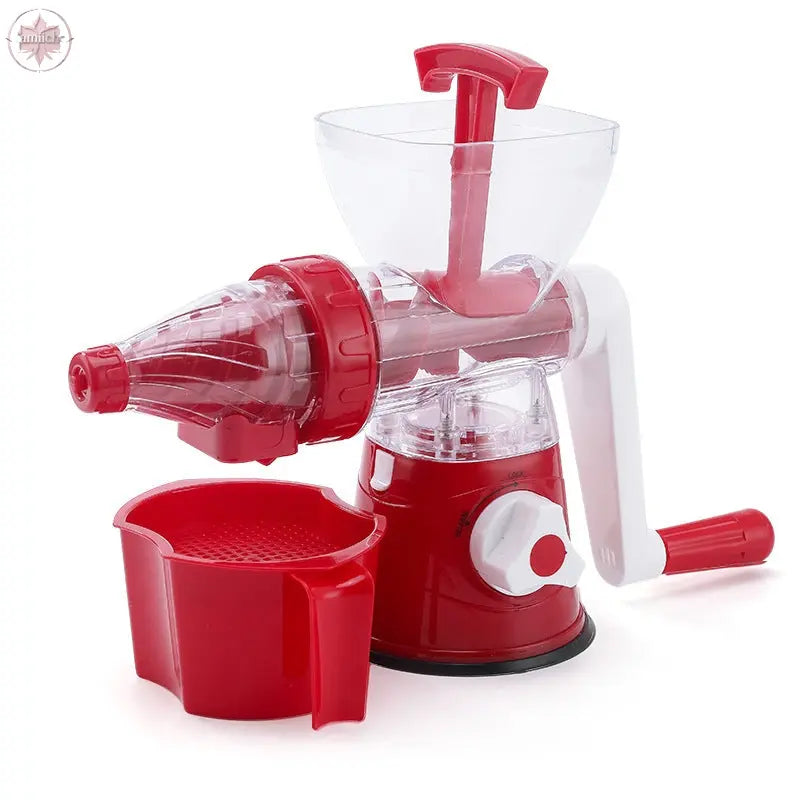 Multi Functional Manual Rotary Juicer Household Kitchen Manual Pulp Separation Juicer Small Portable Food Processor  Lamiiche