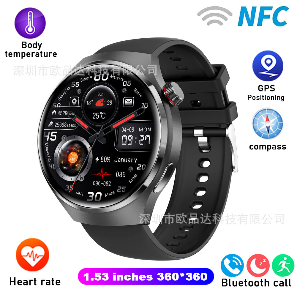 GT4PRO smart watch Bluetooth call waterproof sports smart watch voice assistant smart watch