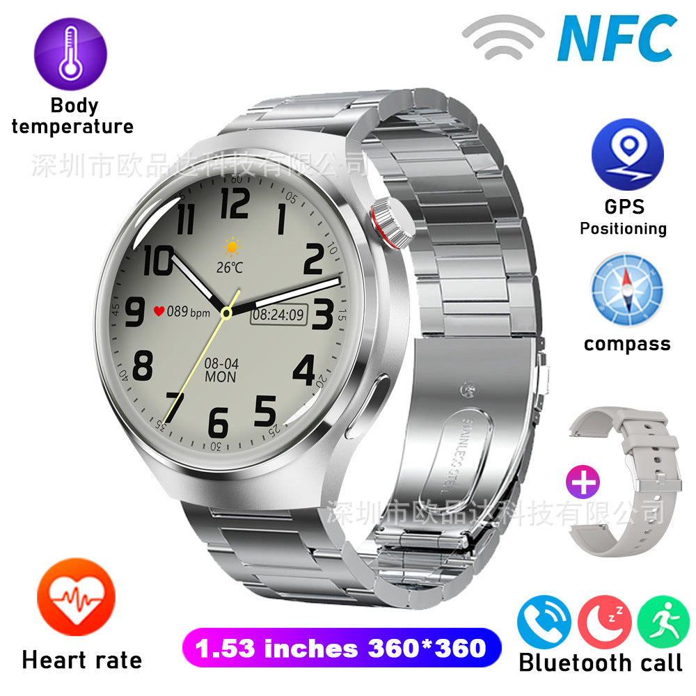 GT4PRO smart watch Bluetooth call waterproof sports smart watch voice assistant smart watch