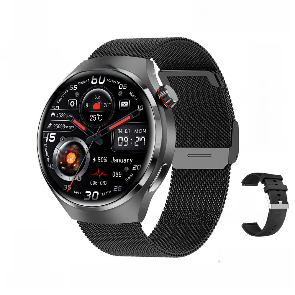 For HUAWEI GT4 Pro GPS NFC Smart Watch Men 360*360 AMOLED Screen Heart rate Bluetooth Call IP68 Waterproof Man Smartwatch 2024