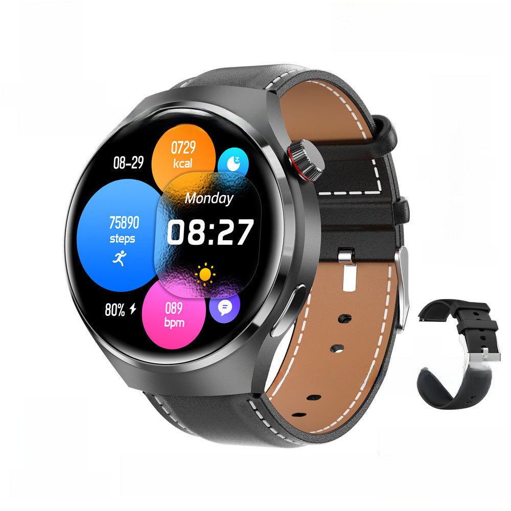 For HUAWEI GT4 Pro GPS NFC Smart Watch Men 360*360 AMOLED Screen Heart rate Bluetooth Call IP68 Waterproof Man Smartwatch 2024