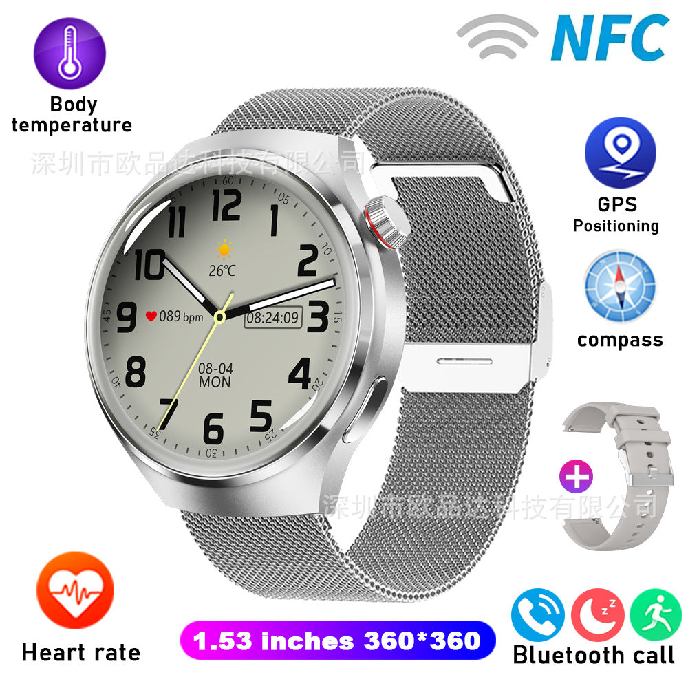 GT4PRO smart watch Bluetooth call waterproof sports smart watch voice assistant smart watch