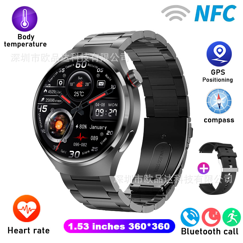 GT4PRO smart watch Bluetooth call waterproof sports smart watch voice assistant smart watch