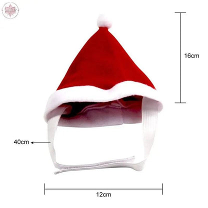 Autumn Winter Pet Dog Christmas Set Dog Cat Cap Funny Fabric Pet Costume Puppy Dog Caps Christmas Party Pets Accessories - Lamiiche