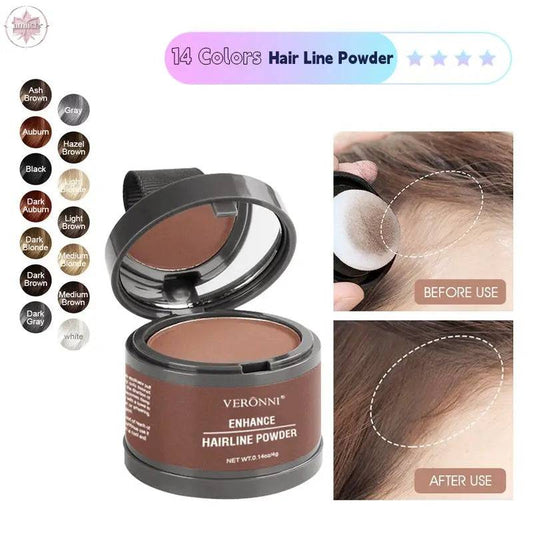 14 Color Hair Line Powder Black Natural Instant Waterproof