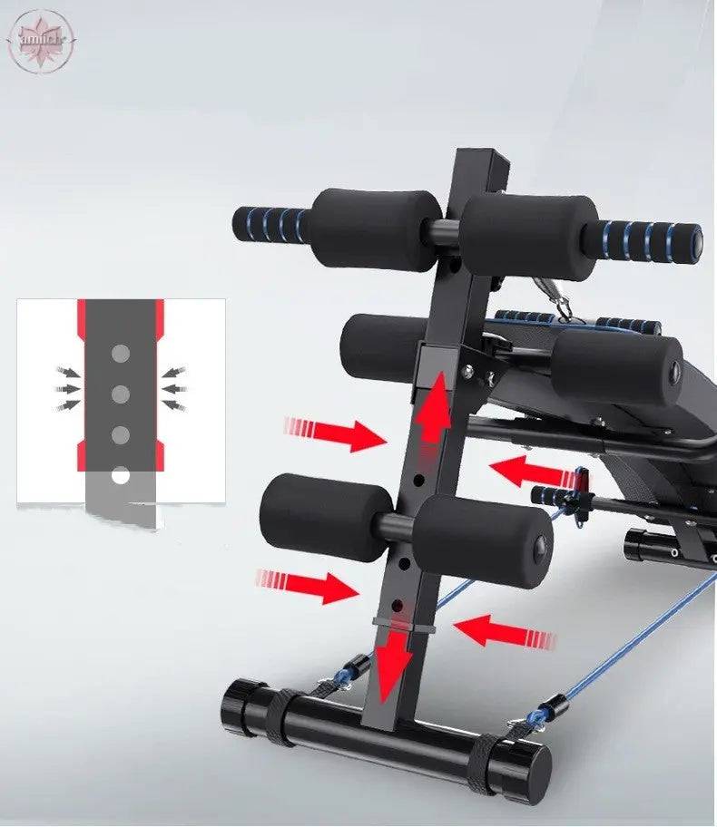 Supine Board Indoor Sit-up AIDS Fitness Equipment - Lamiiche