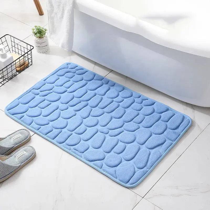 Non-Slip Embossed Bathroom Mat - Lamiiche