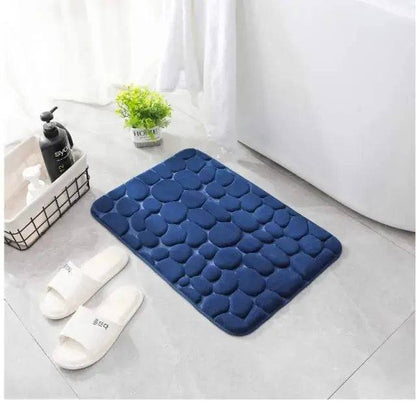 Non-Slip Embossed Bathroom Mat - Lamiiche