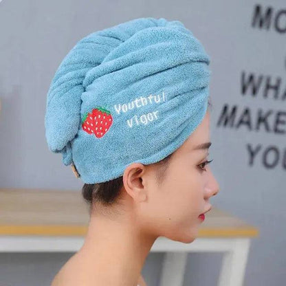 Microfiber Shower Cap Towel For Women - Lamiiche