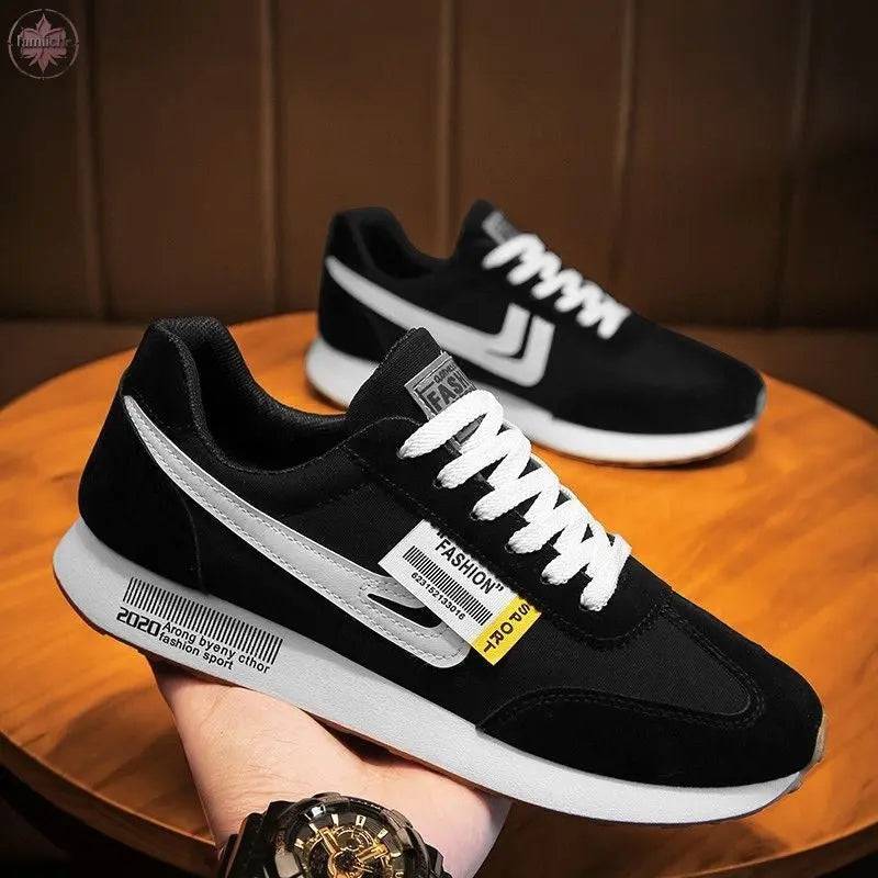 Trendy and versatile student sports board shoes for teenagers, casual sports, white sneakers - Lamiiche