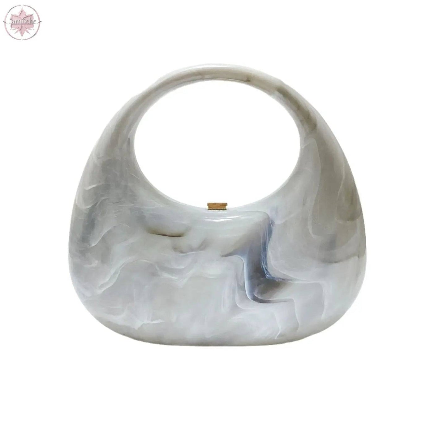 Moon Ice Cracked Goose Egg Underarm Women's Bag Dinner Crossbody Women's Bag - Lamiiche