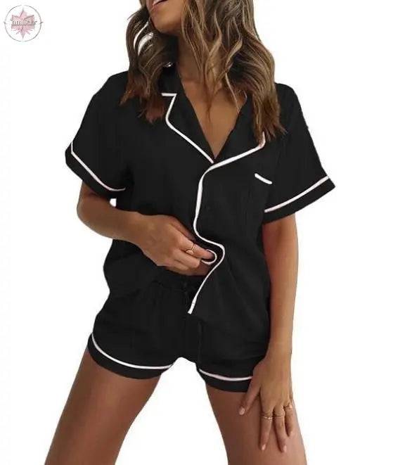 Short sleeved casual home clothing - Lamiiche