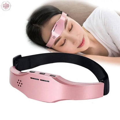 Sleep aid insomnia black pink white gold smart electrotherapy Ems sleep aid device portable massager - Lamiiche