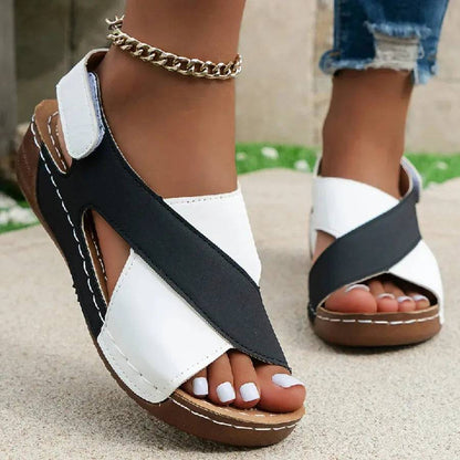 Woman Sandals Summer Shoes Beach Women's Shoes Non-Slip Shoes For Women Wedge Women Shoe Plus Size Sandals Women Footwear Female - Lamiiche