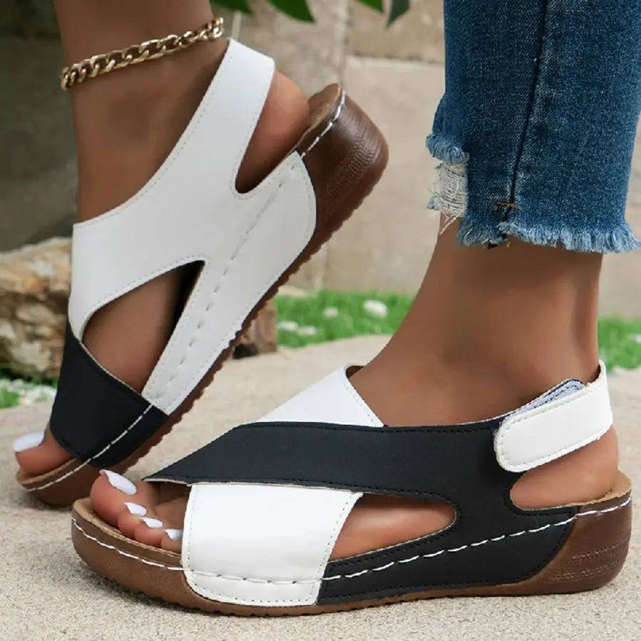 Woman Sandals Summer Shoes Beach Women's Shoes Non-Slip Shoes For Women Wedge Women Shoe Plus Size Sandals Women Footwear Female - Lamiiche