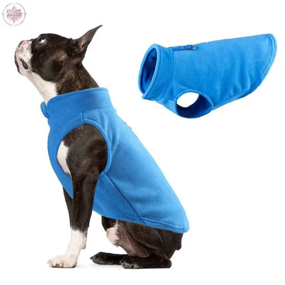 Pet Clothes Thickened Solid Fleece Pet Vest Dog Clothes - Lamiiche