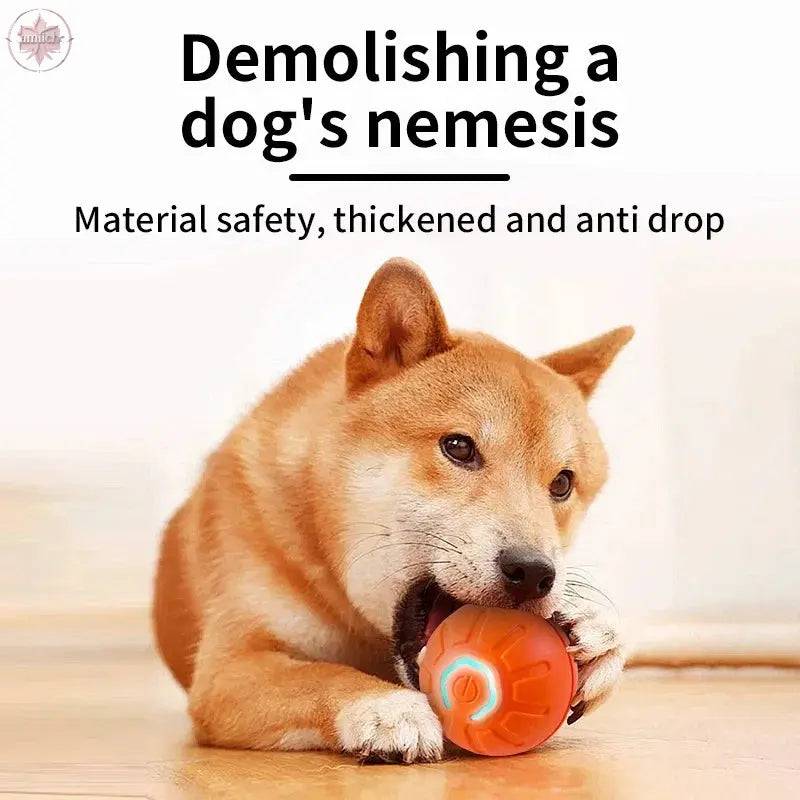 Smart Dog Toy Ball Electronic Interactive Pet Toy Moving Ball USB Automatic Moving Bouncing for Puppy Birthday Gift Cat Product - Lamiiche