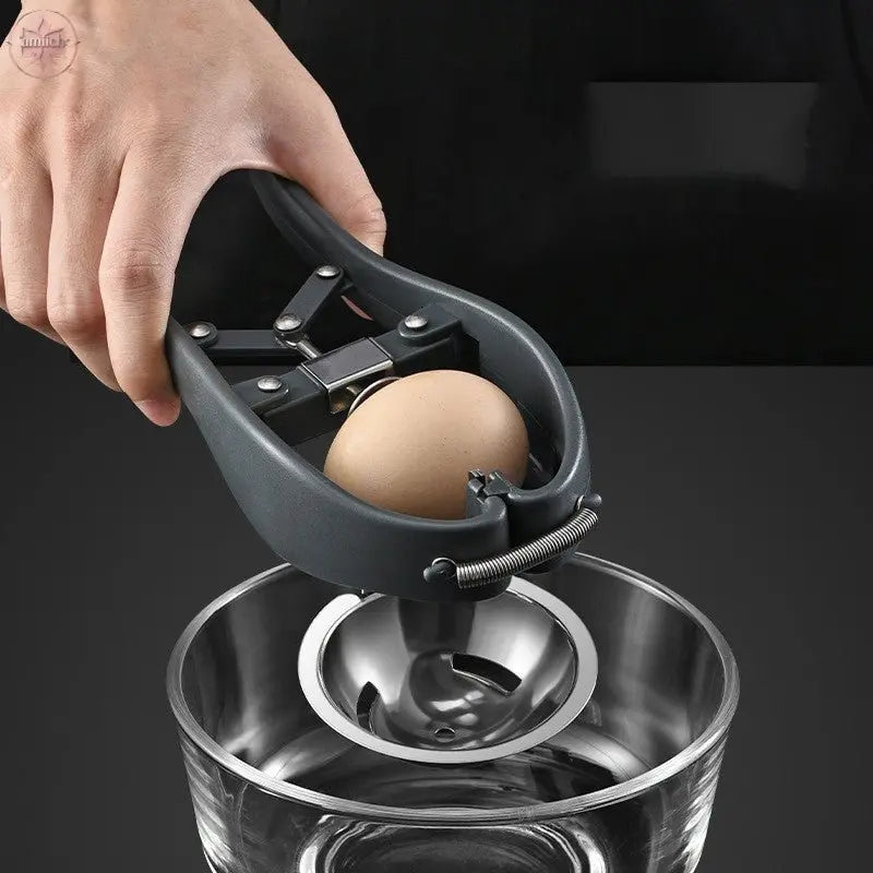 304 Stainless Steel Egg Opener Egg Opener Shelling Kitchen Tool Egg Yolk And Egg White Separator  Lamiiche