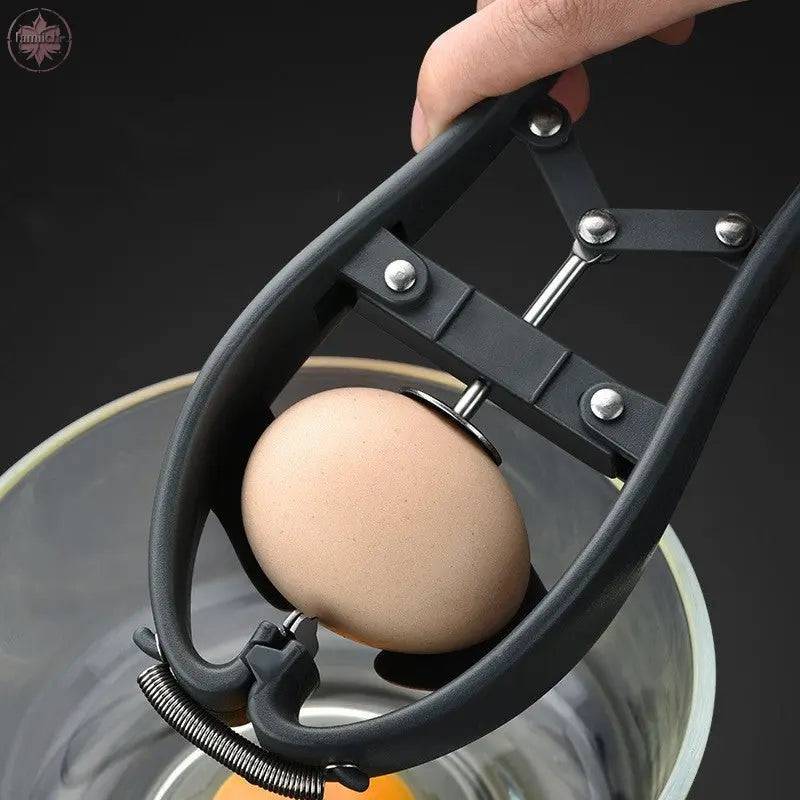 304 Stainless Steel Egg Opener Egg Opener Shelling Kitchen Tool Egg Yolk And Egg White Separator - Lamiiche