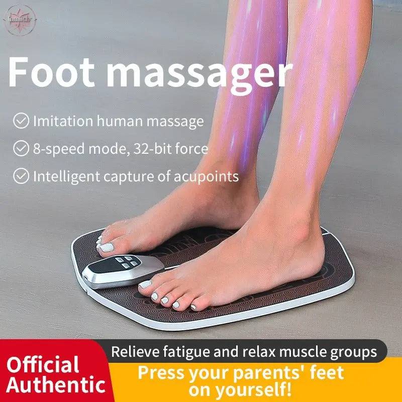 EMS foot massage foot pad foot massage machine Pulse foot massager micro current foot therapy - Lamiiche